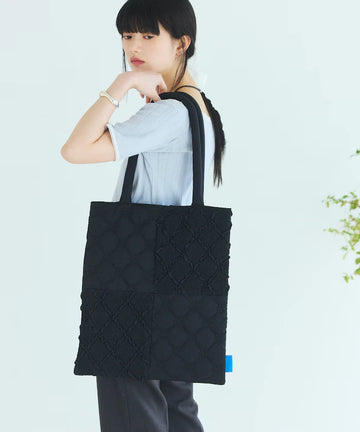 Flower Quilt Patchwork Tote Bag