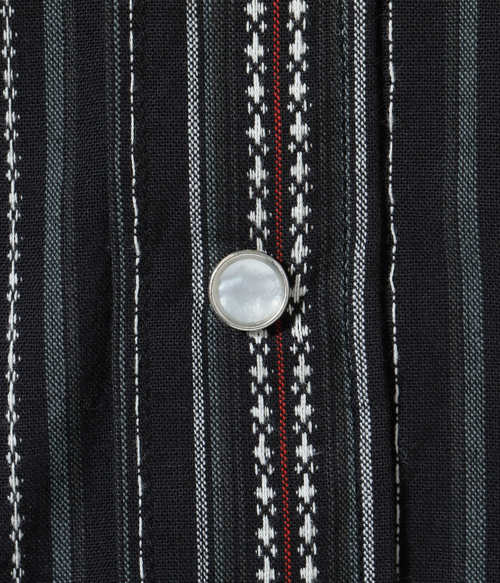 Indigo Dobby Western Shirt