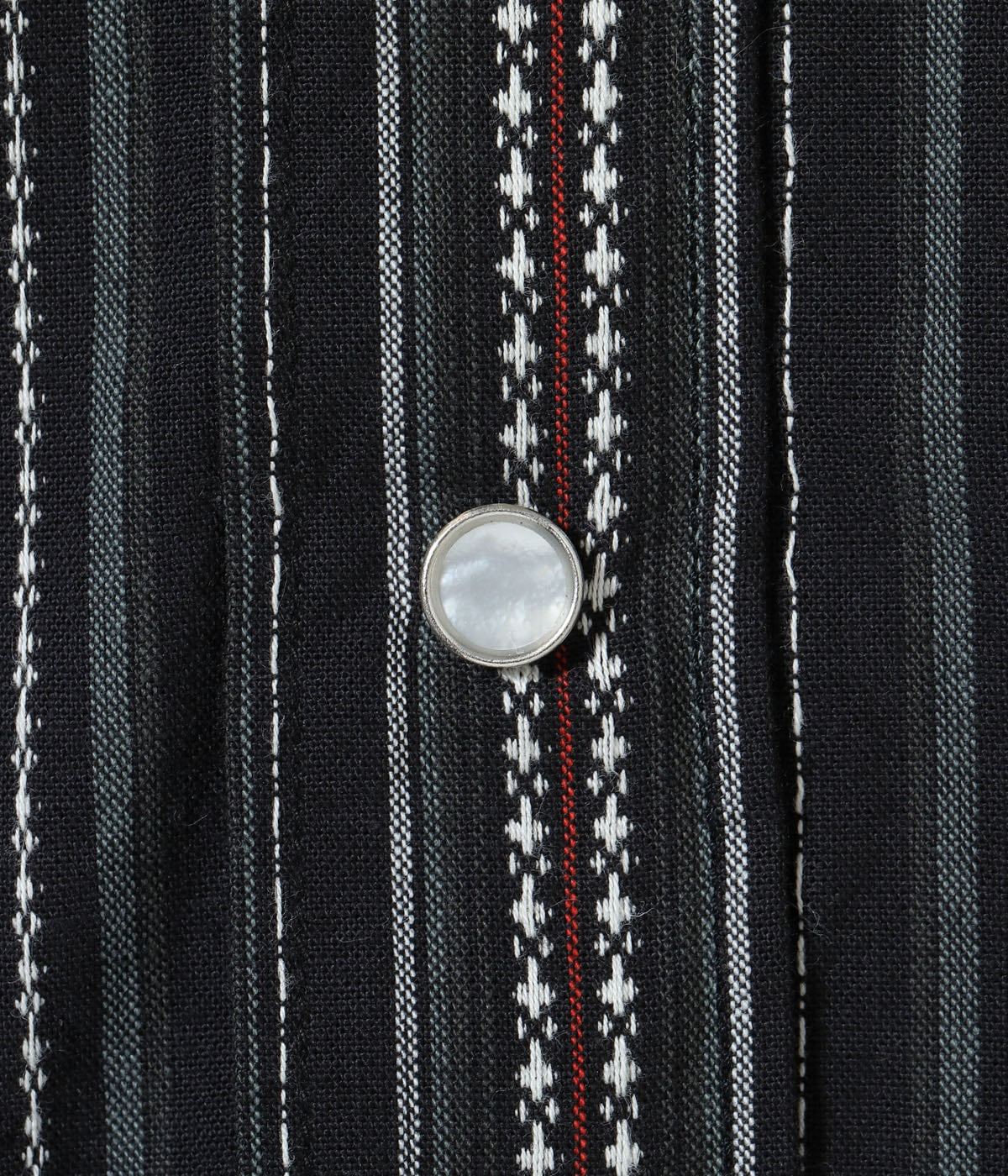 Indigo Dobby Western Shirt
