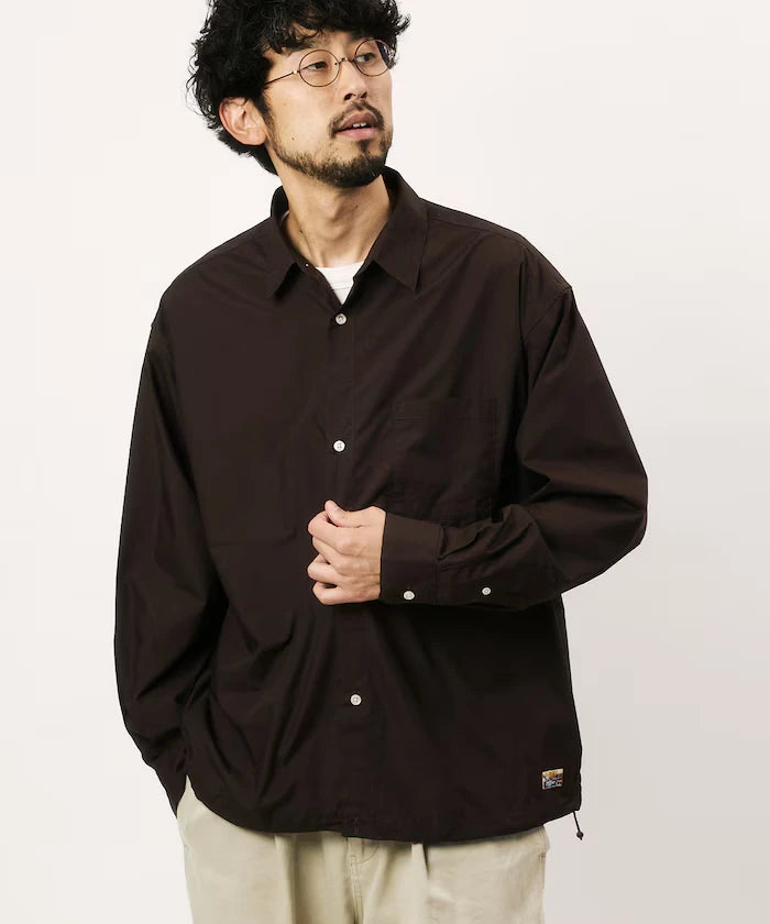 FREAK'S STORE for BEACH & FES Typewriter Spindle Regular Collar Shirt