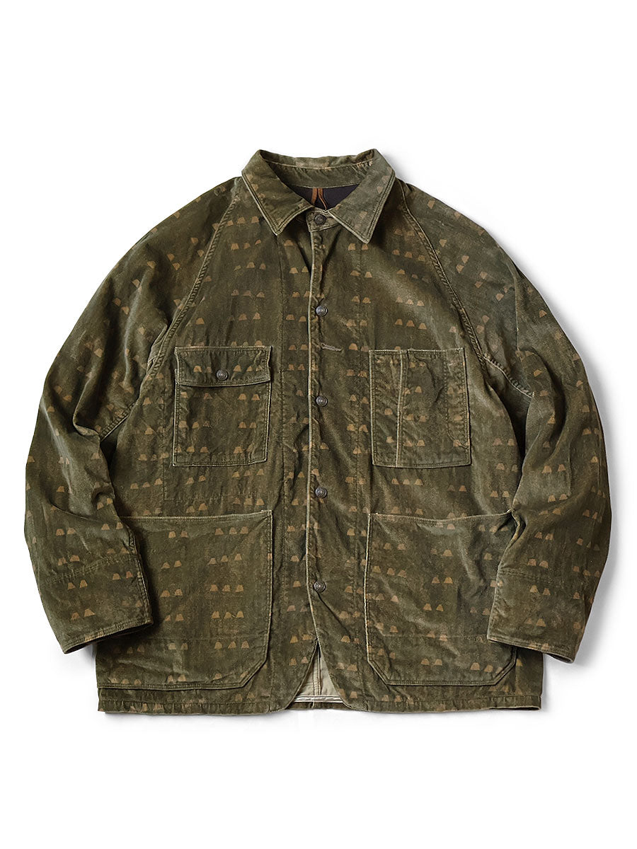 Velvet Iris Pattern CACTUS Coverall
