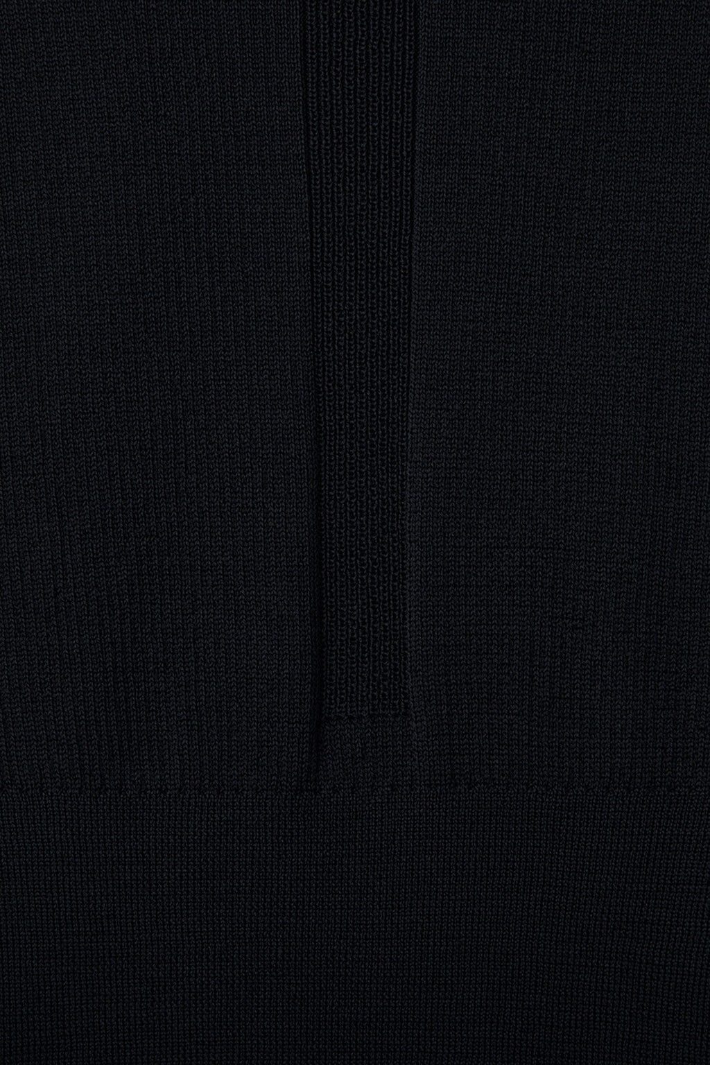 WOOL RIB HIGHNECK TOP