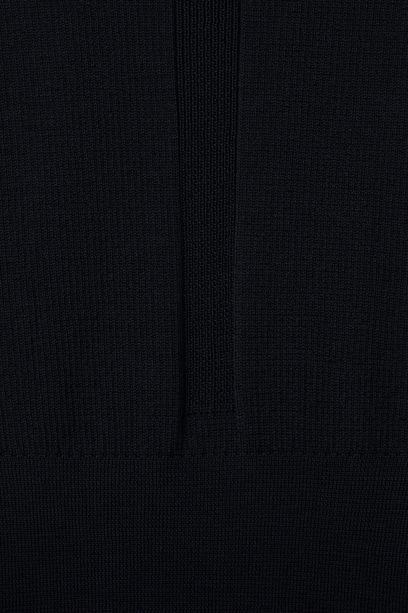 WOOL RIB HIGHNECK TOP