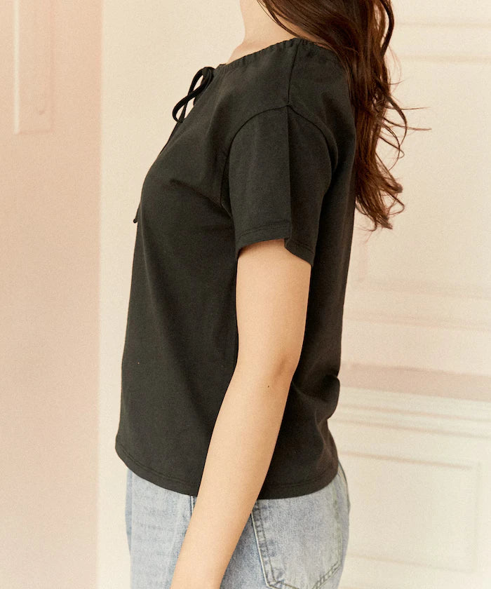 Drawstring Ribbon T-Shirt Limited Edition