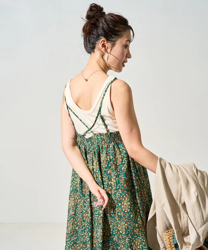 Indian Paisley Cami Dress