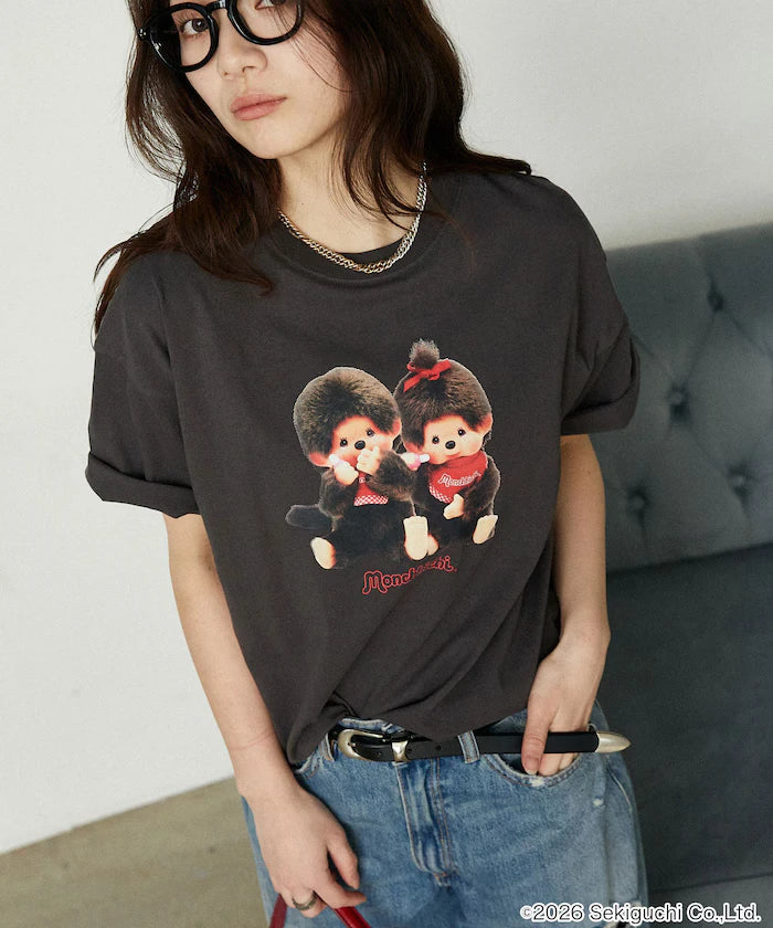 Monchhichi Front Print T-Shirt Limited Edition
