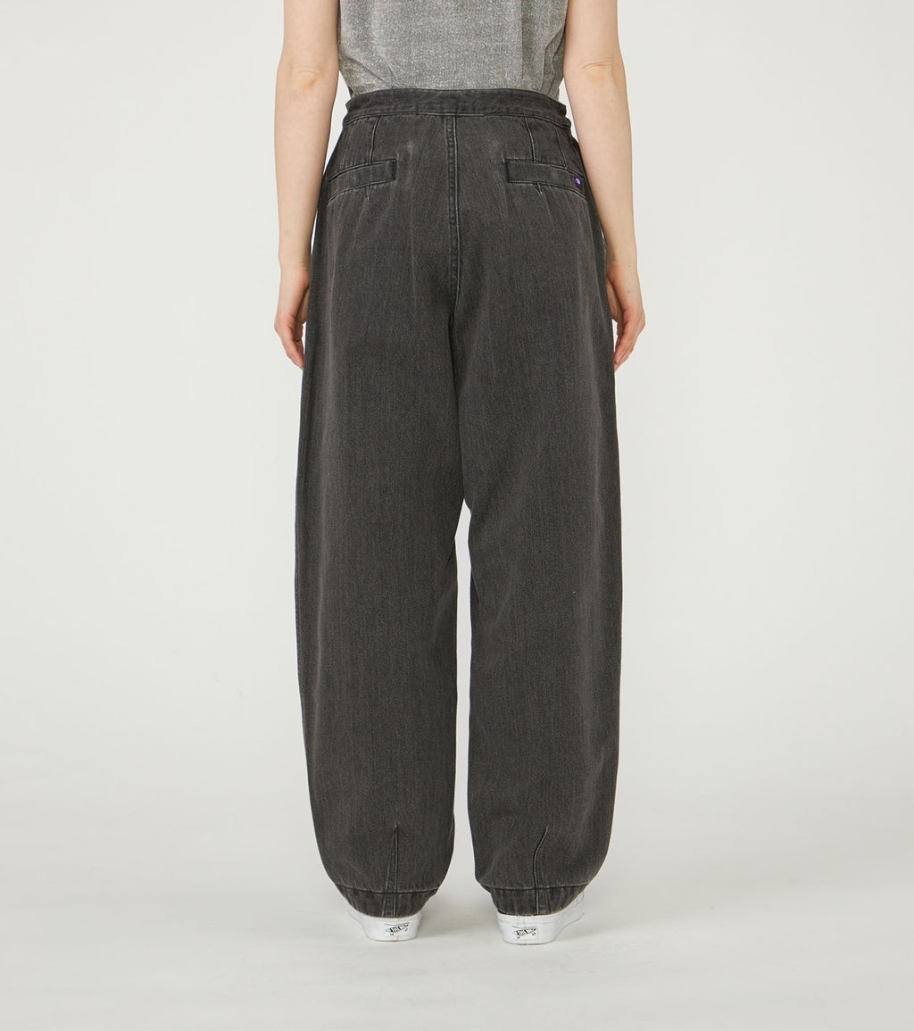 Denim Wide Tapered Field Pants