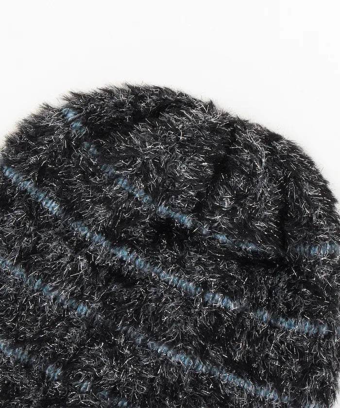 Border Lame Beanie