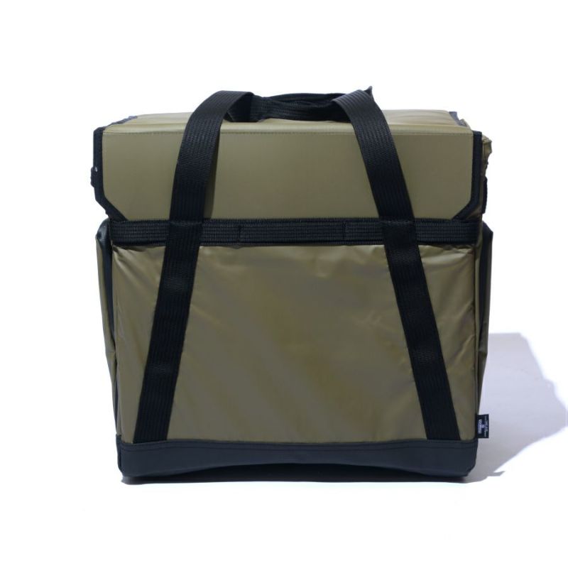 NYLON POLYCA FOLDING CONTAINER/KHAKI