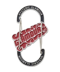 FLAME LOGO Carabiner Key Holder