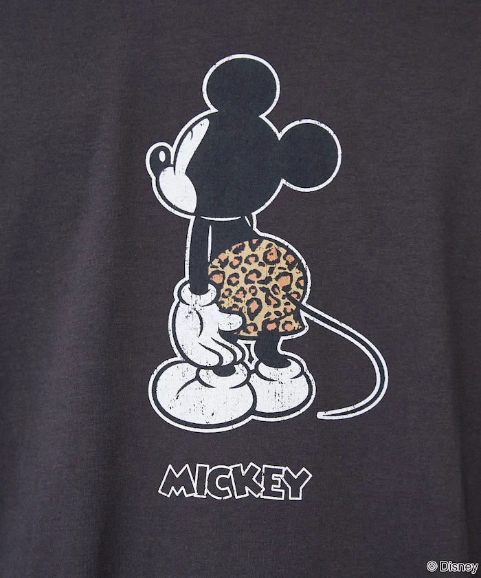 <Functional Material>Mickey Mouse & Minnie Mouse/Face T-Shirt Limited Edition