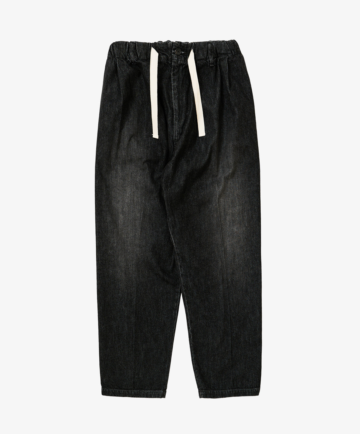 baggy trousers black denim damaged