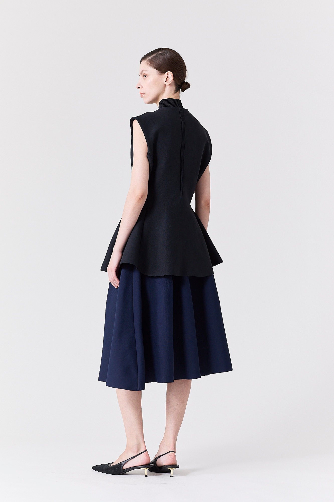 MILAN MIDI FLARE SKIRT