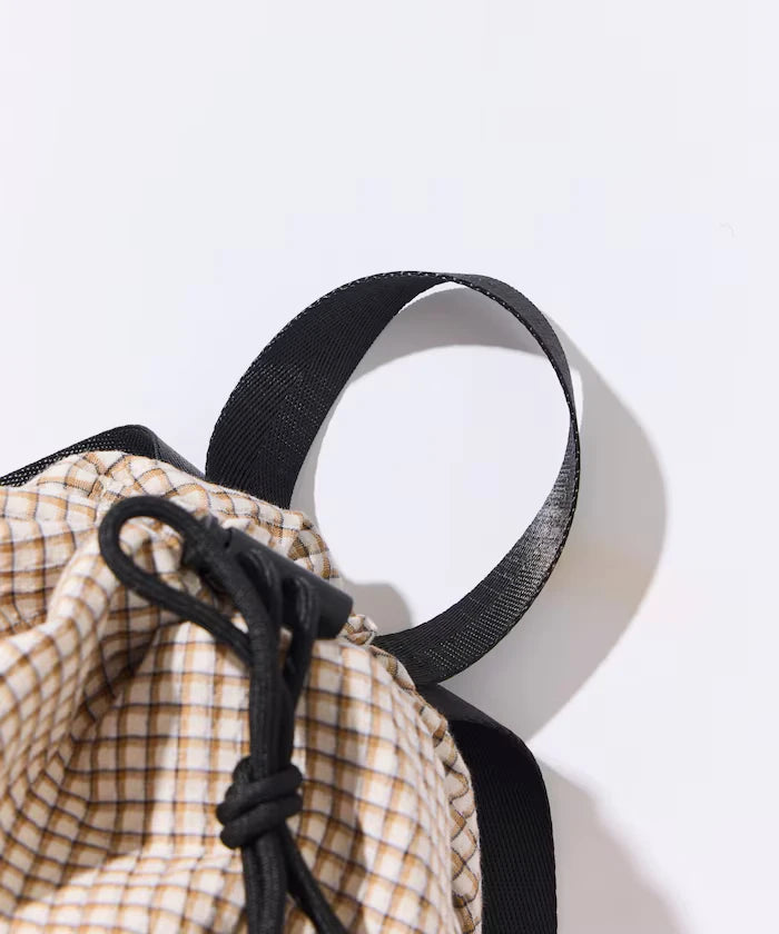 BetterDays Studio × FREAK'S STORE Packable Check Mini Bag