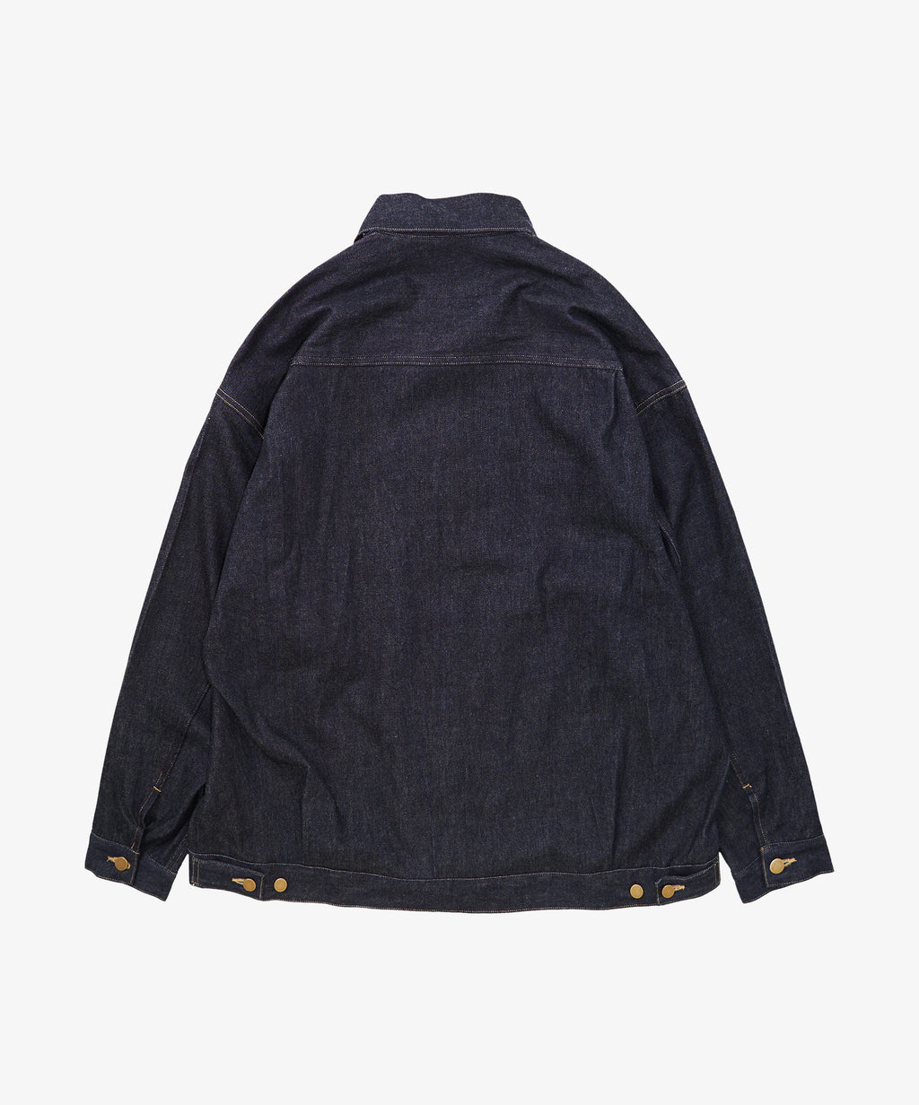 trucker jacket denim one wash