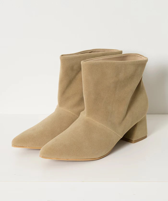Pointed Toe Short Boots