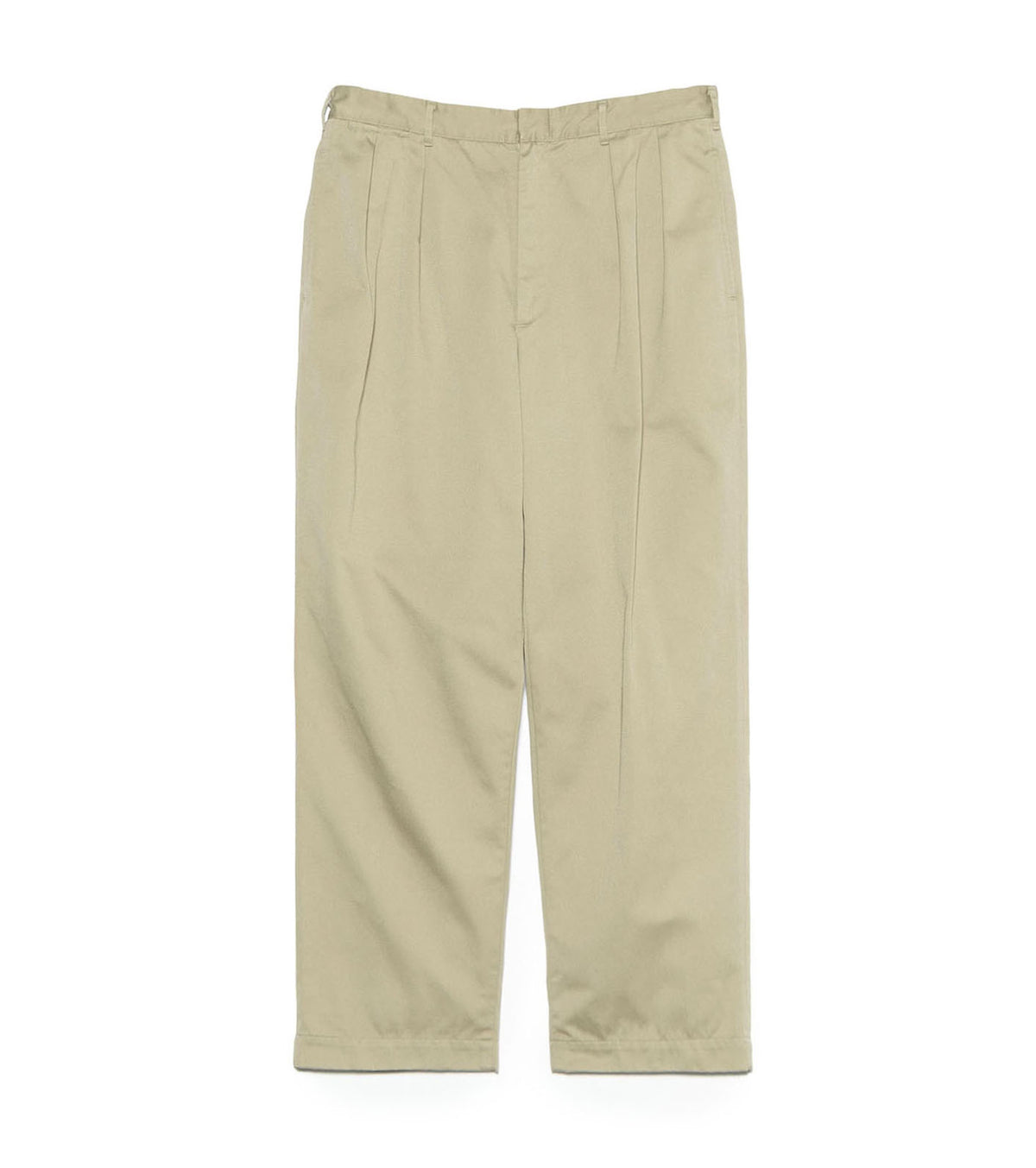 Double Pleated Chino Pants