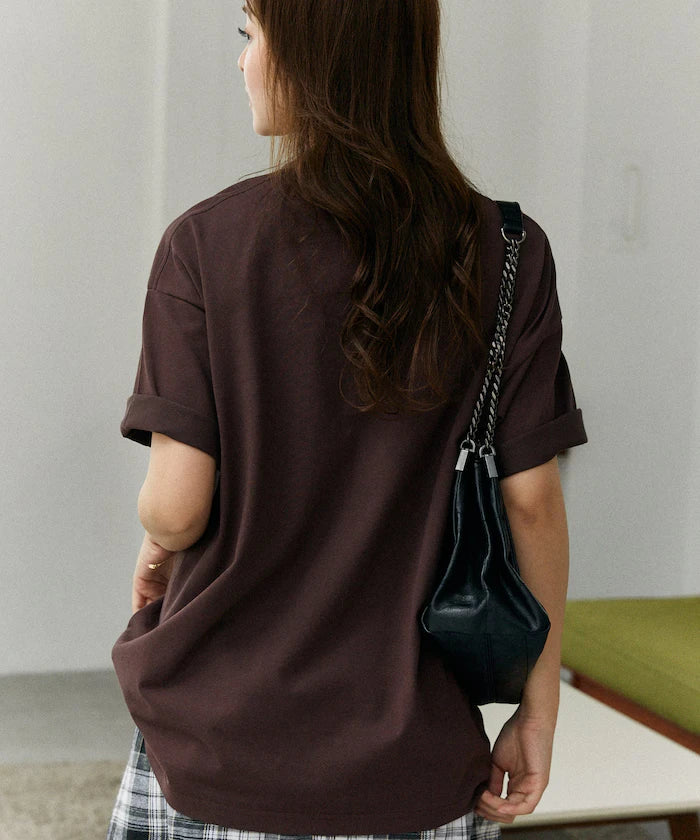 <Functional Material> Bad Mood Dog Print T-Shirt Limited Edition