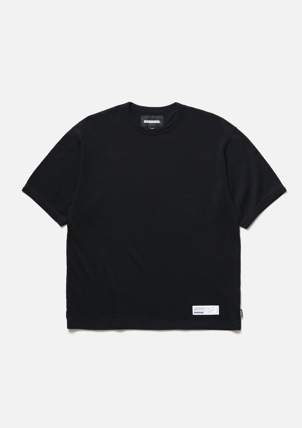 Honeycomb Fabric Crewneck Ss