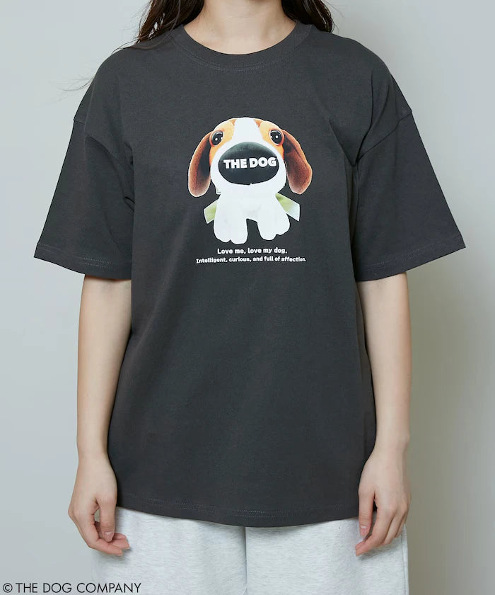 THE DOG / Plush Toy Art T-Shirt Limited Edition