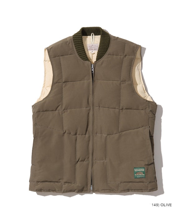 ALASKA SLEEPING BAG GOOSE DOWN, MADE IN USA “VIKING” VEST