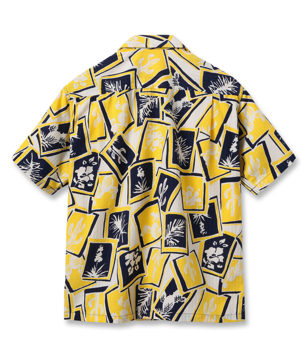 DOBBY COTTON OPEN SHIRT ���CACTUS���