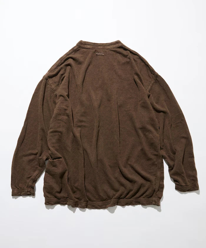 French Linen Reversible Long Sleeve T-Shirt