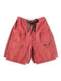Canvas W Knee Easy Short Pants