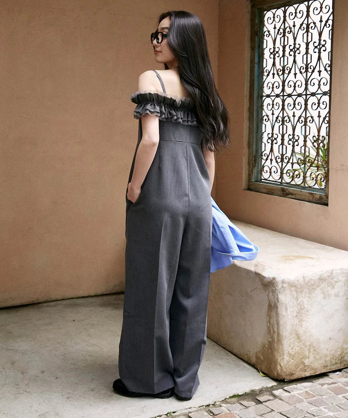 2WAY Tulle Shoulder Salopette Limited Edition