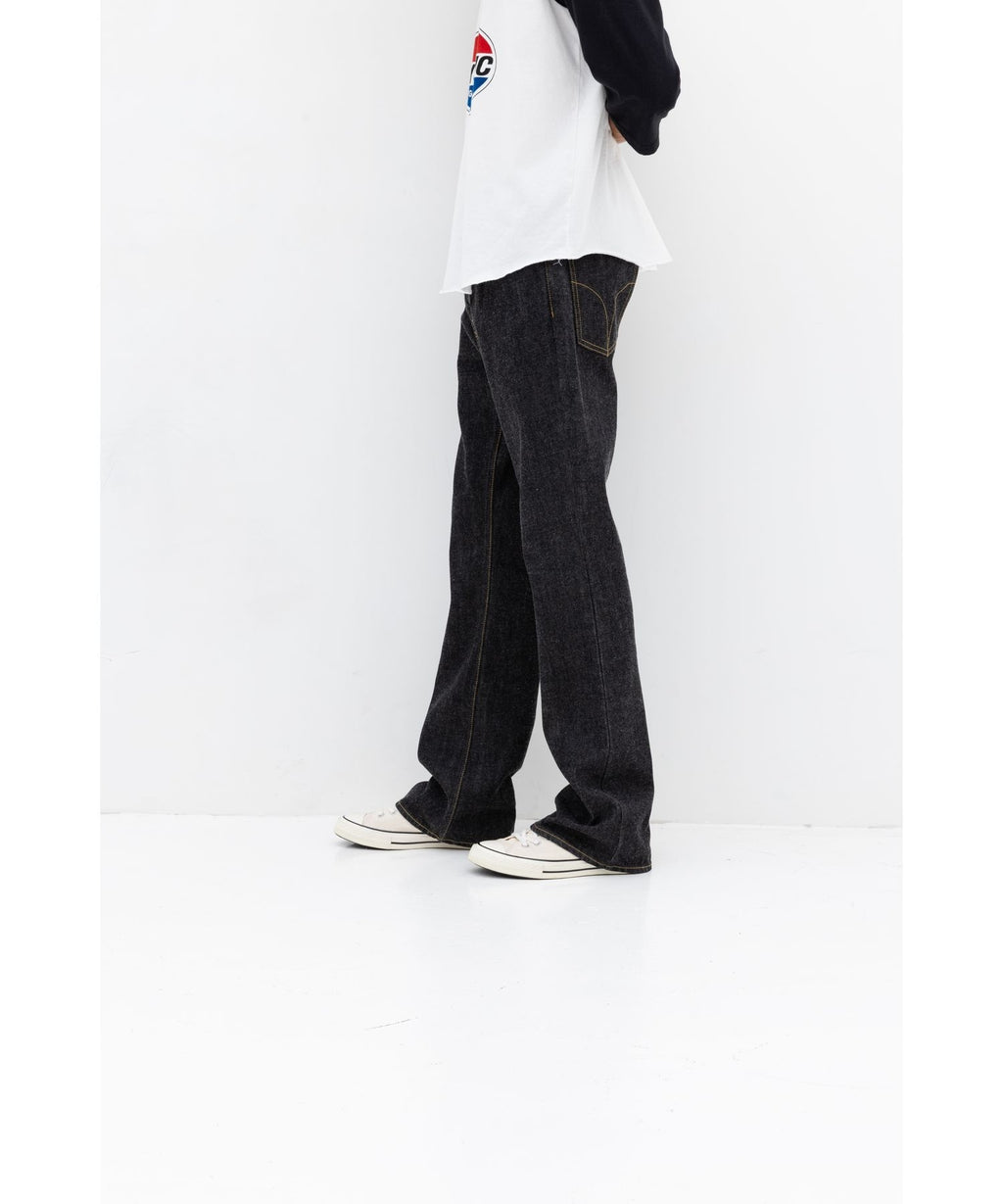 Denim Flare Pants