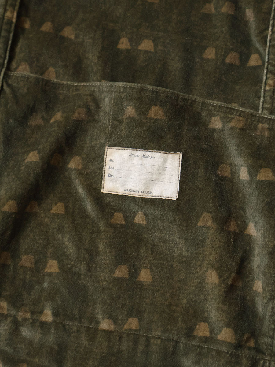 Velvet Iris Pattern CACTUS Coverall