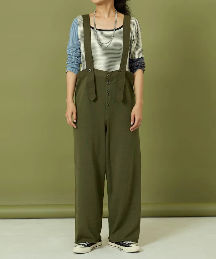 Knit Military Overalls