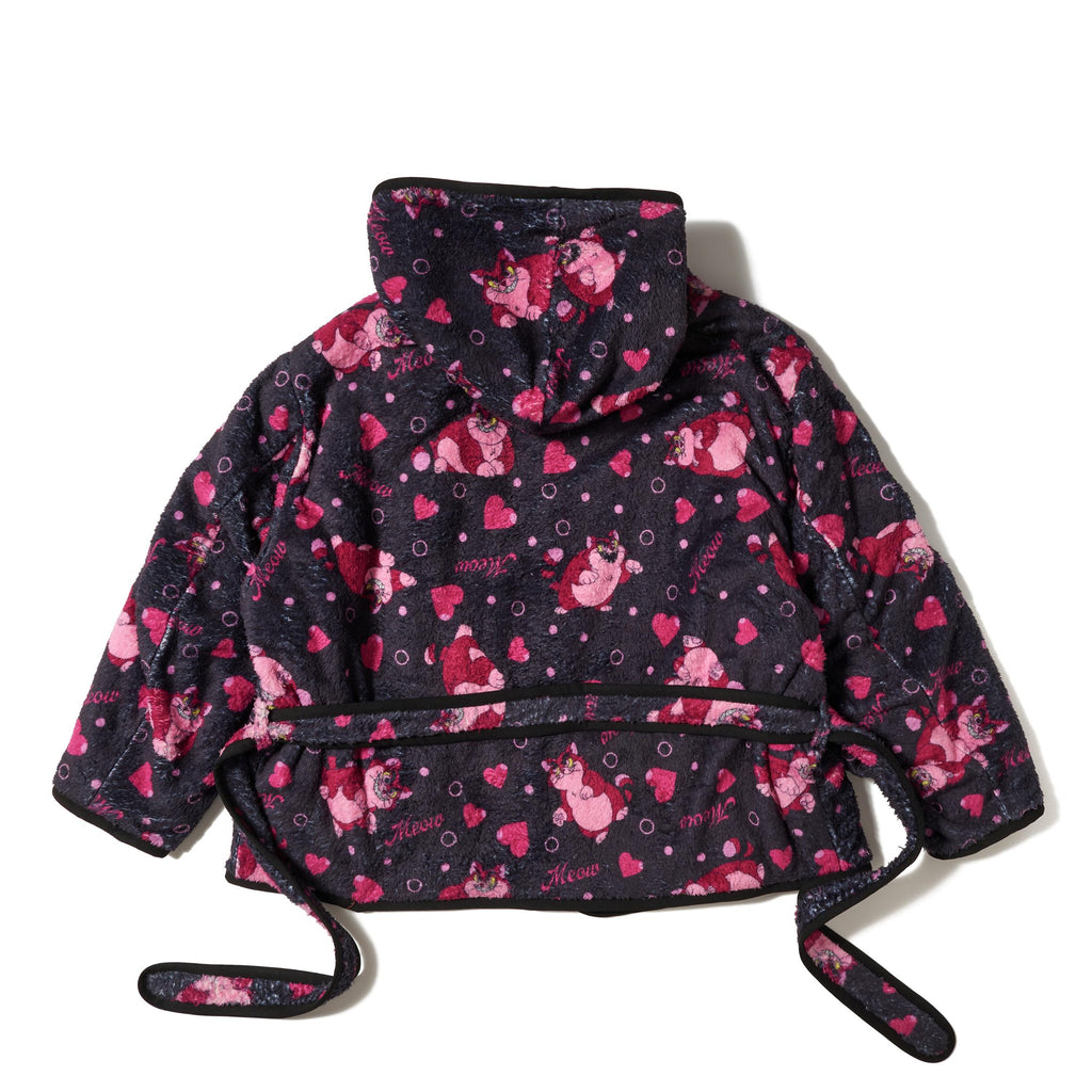 CARTOON PRINT BLANKET COAT