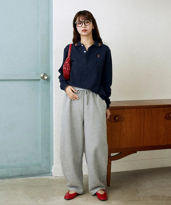 Brushed Back Sweat Curve Pants Limited Edition