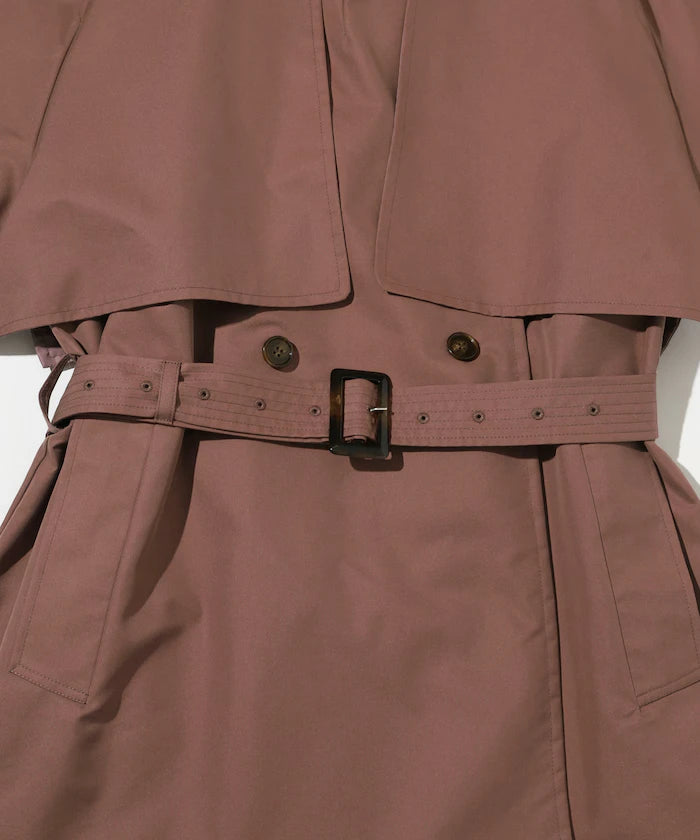 T/C Chambray Short Trench Coat