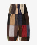 circular pants faux suede eight