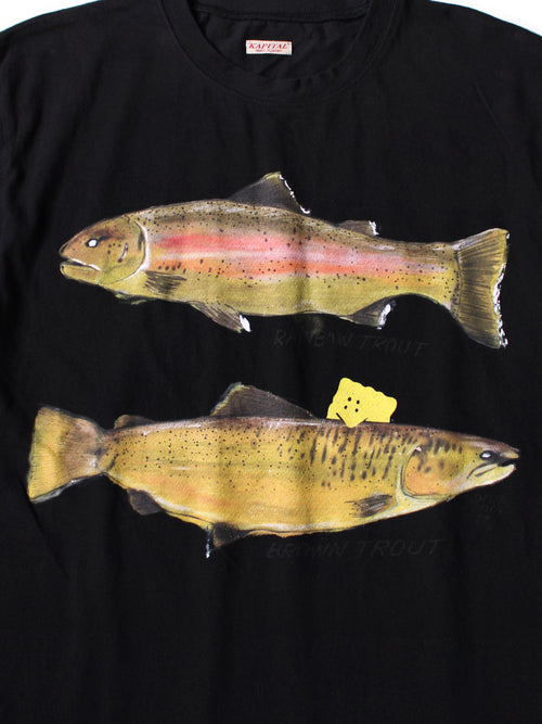 20/-Tencel Crew T (Trout 2 pcs PECKISH RAINBOW Ypt)