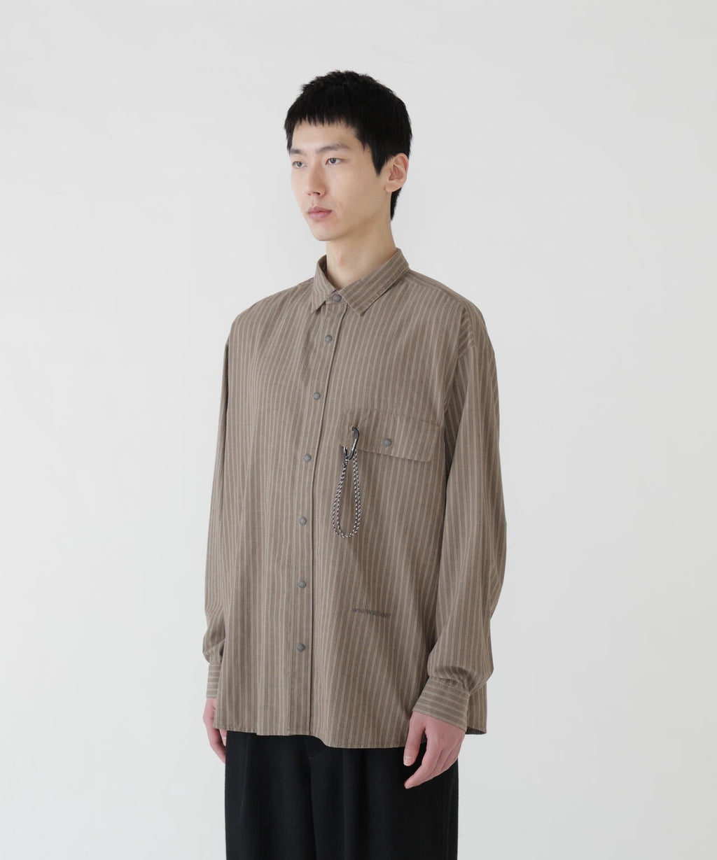C/W stripe shirt（M）