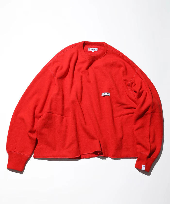 Wool Cotton Loop Back Sweatshirt