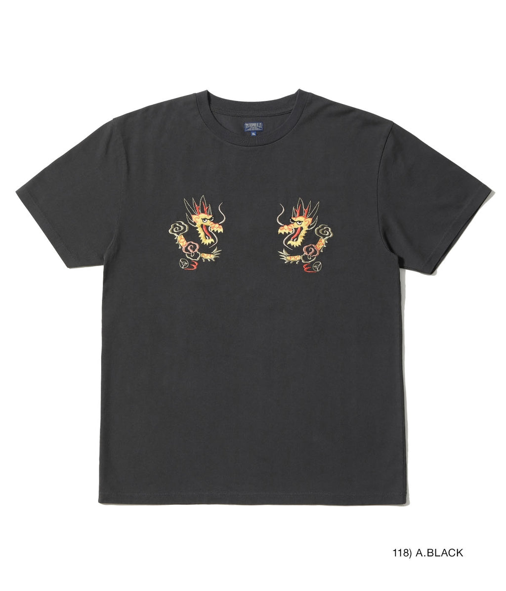 SUKA T-Shirt Embroidered 'Dragon'