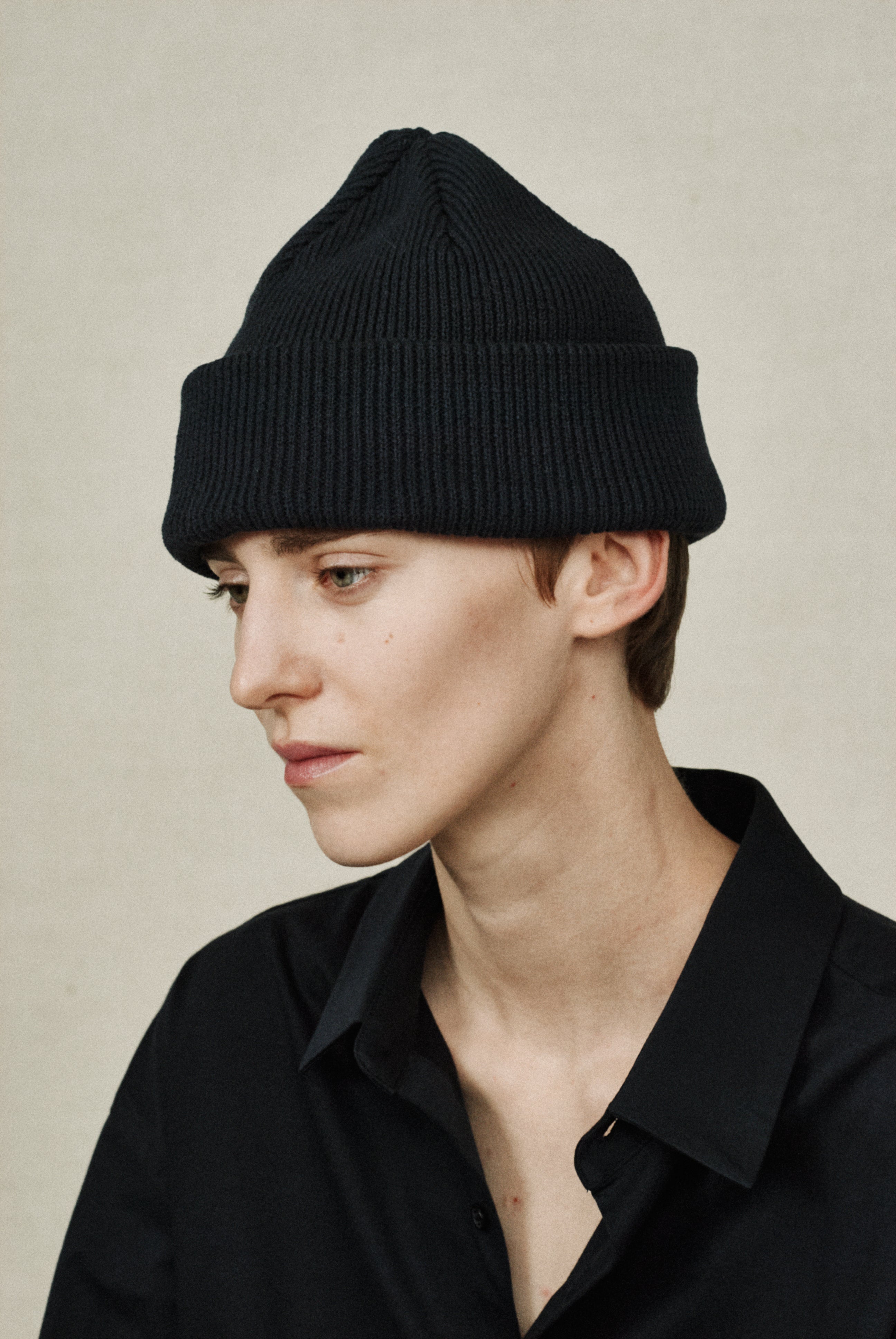 KNIT BIG WATCH CAP