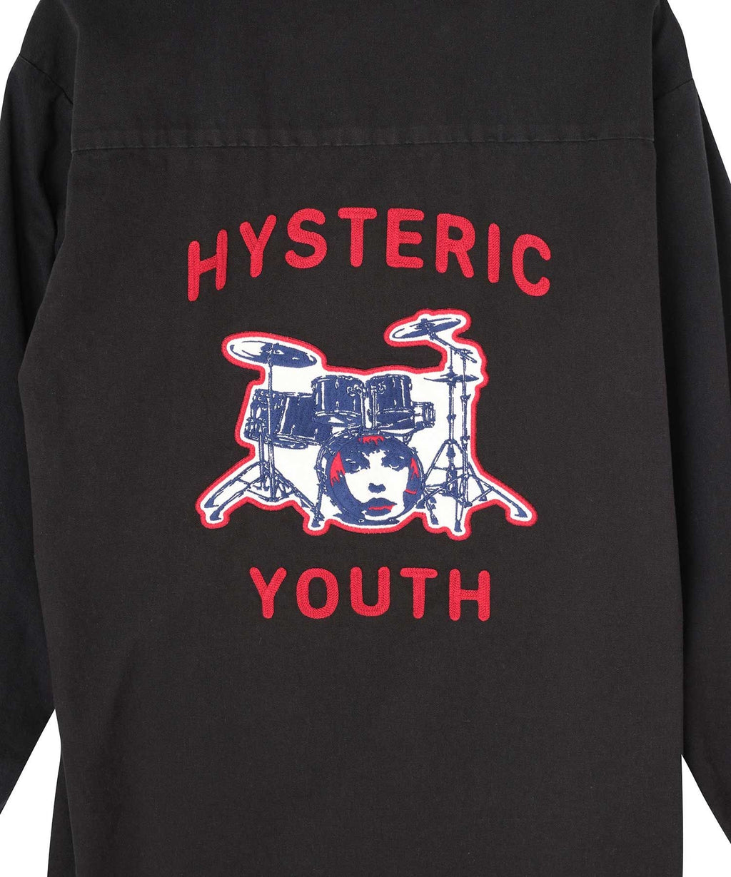 DRUM KIT Embroidered Engineer Shirt