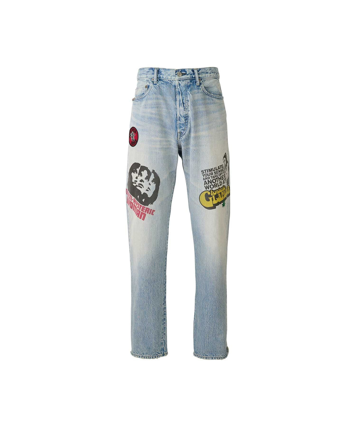 HYSTERIC DAYS 50'S XX Straight Denim Pants