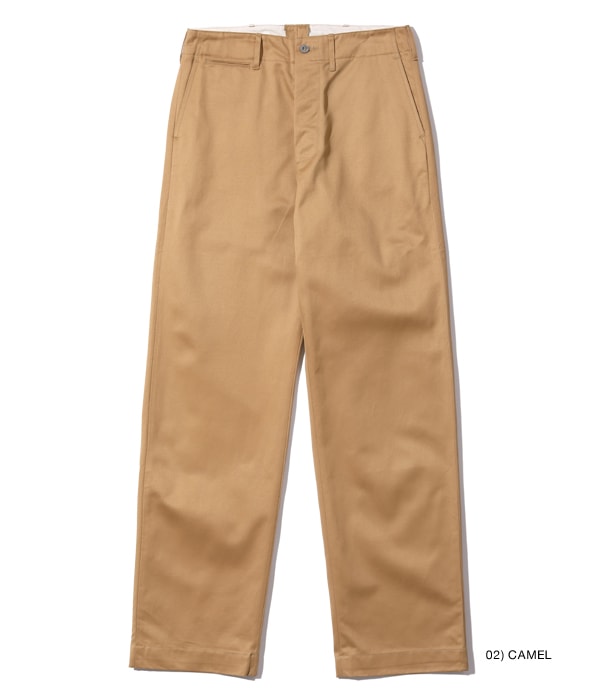 EARLY MILITARY CHINOS 1945 MODEL (ONE WASH)