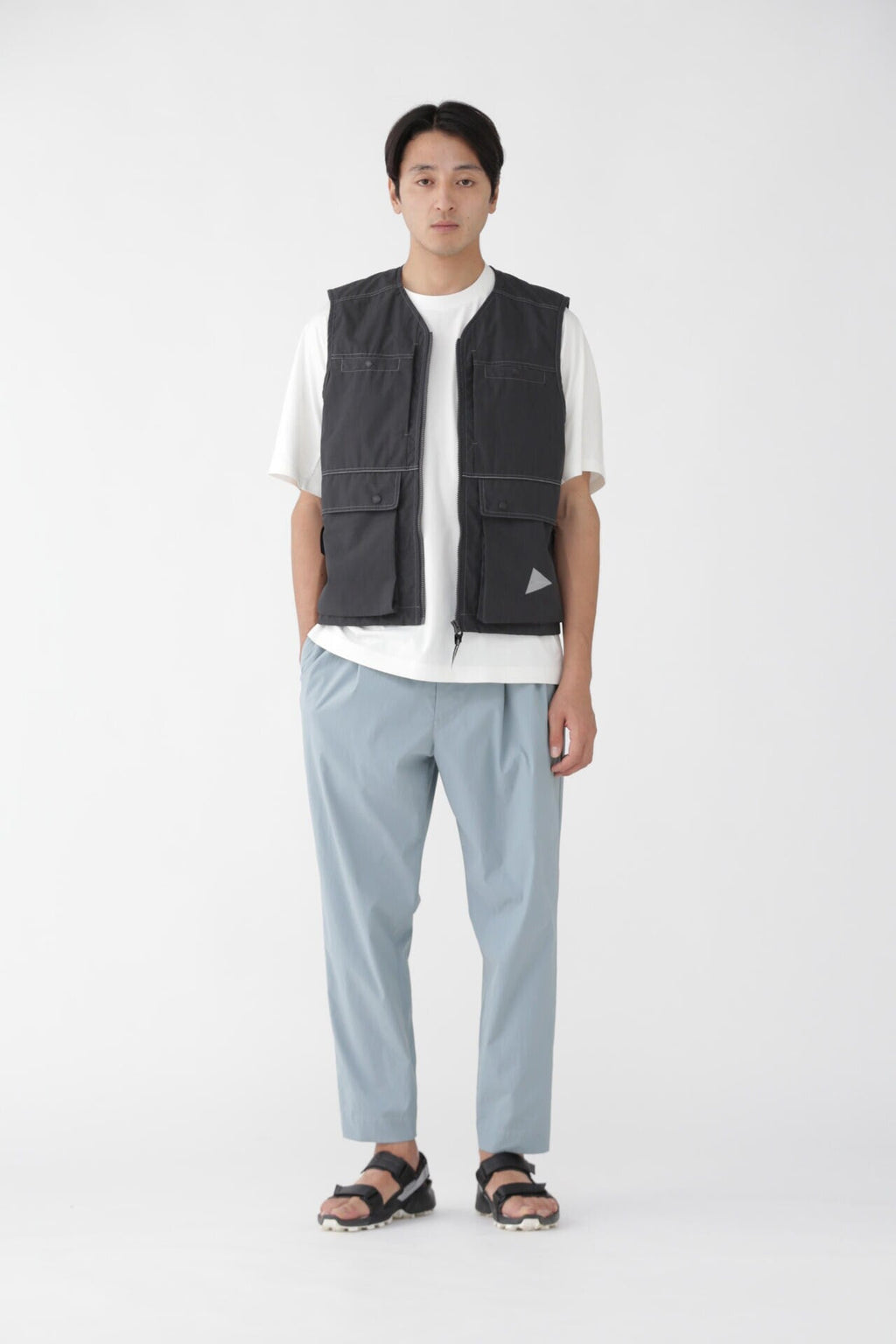 UV cut stretch pants