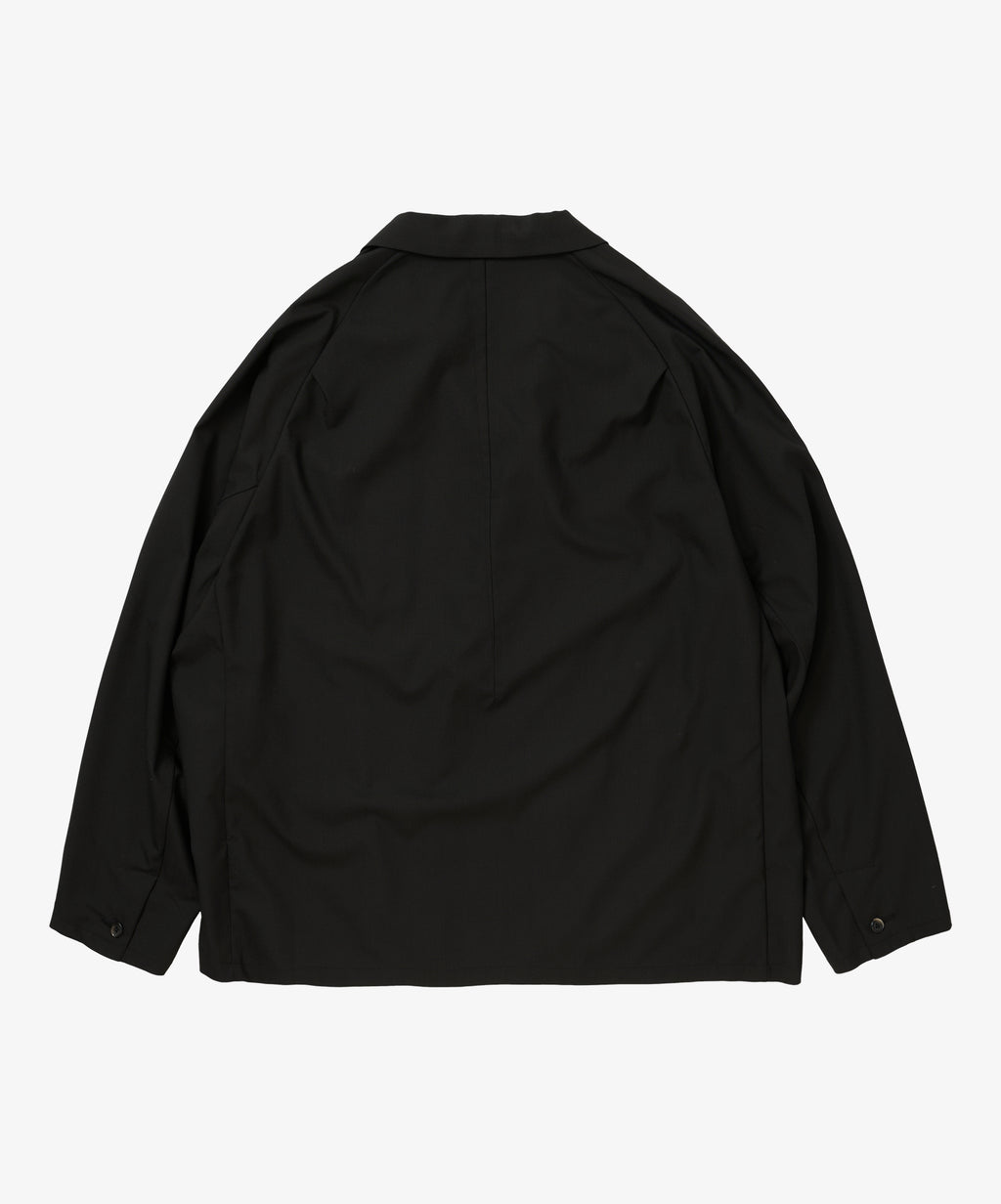 double breasted jacket black