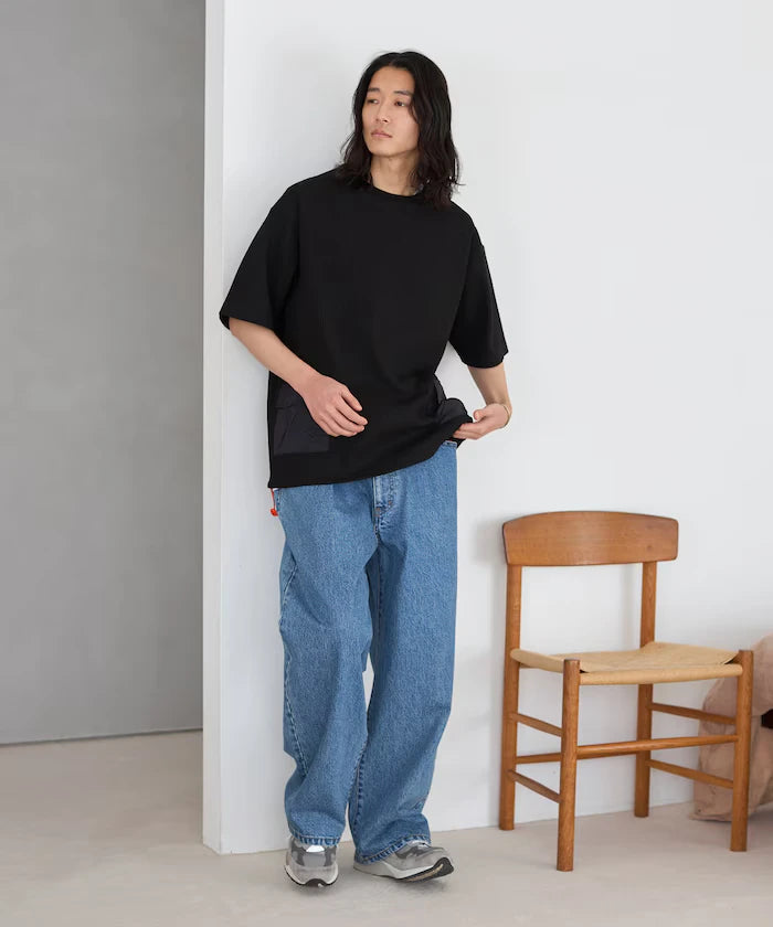 Side Pocket Spindle Tech Thermal Short Sleeve T-Shirt / Big Silhouette