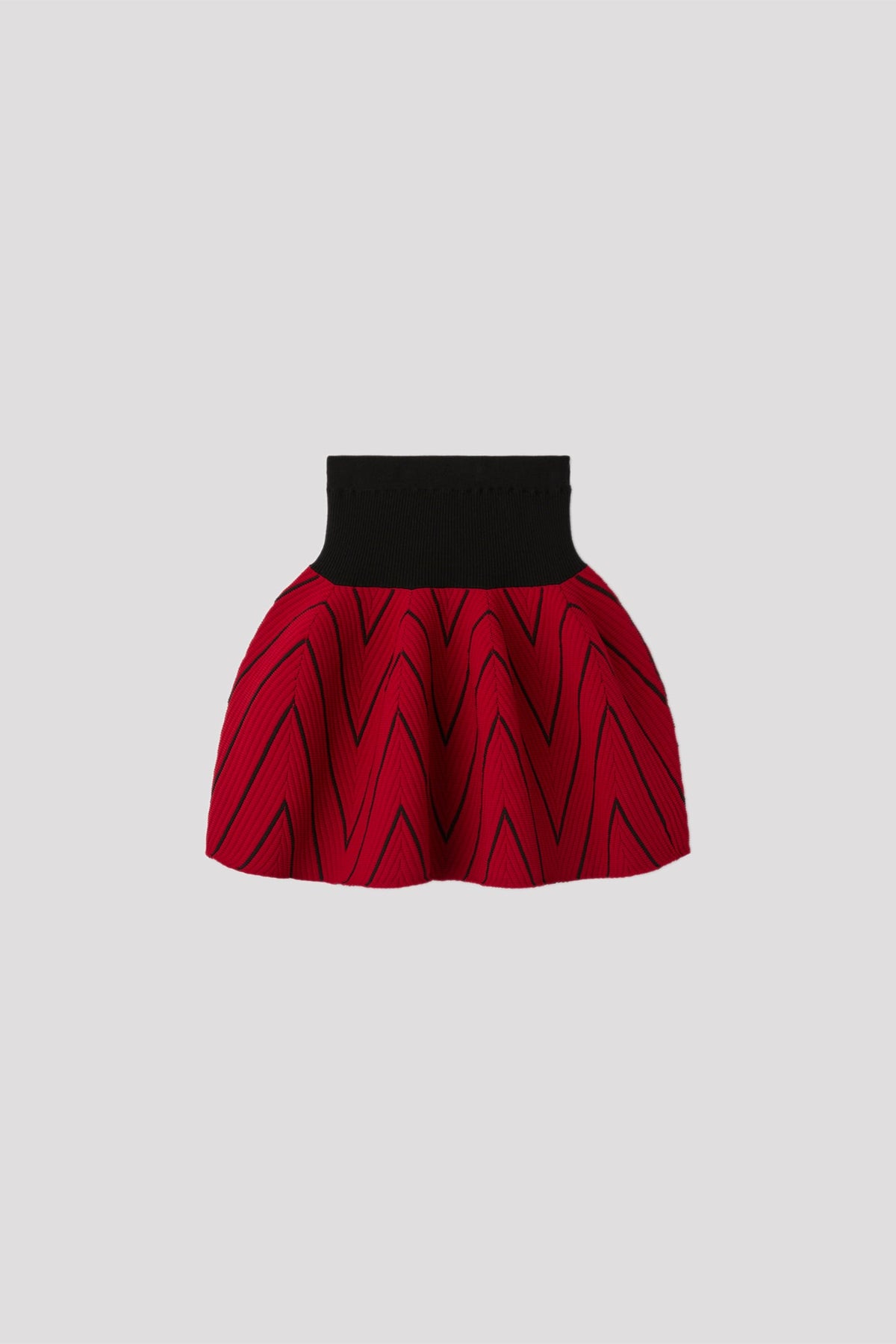 POTTERY HERRINGBONE MINI SKIRT