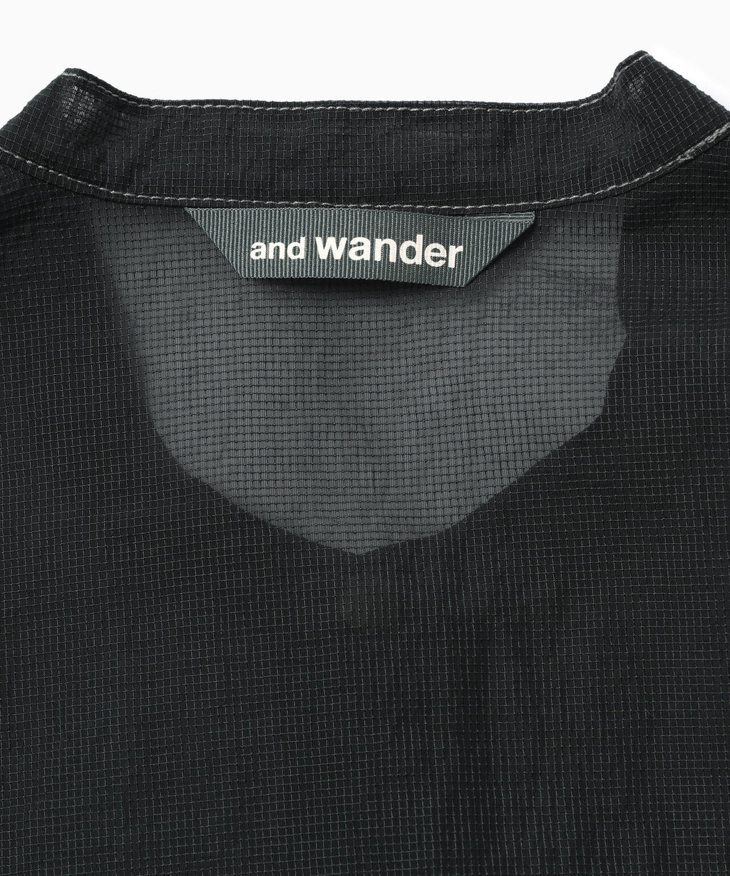 sheer ripstop long shirt (W)