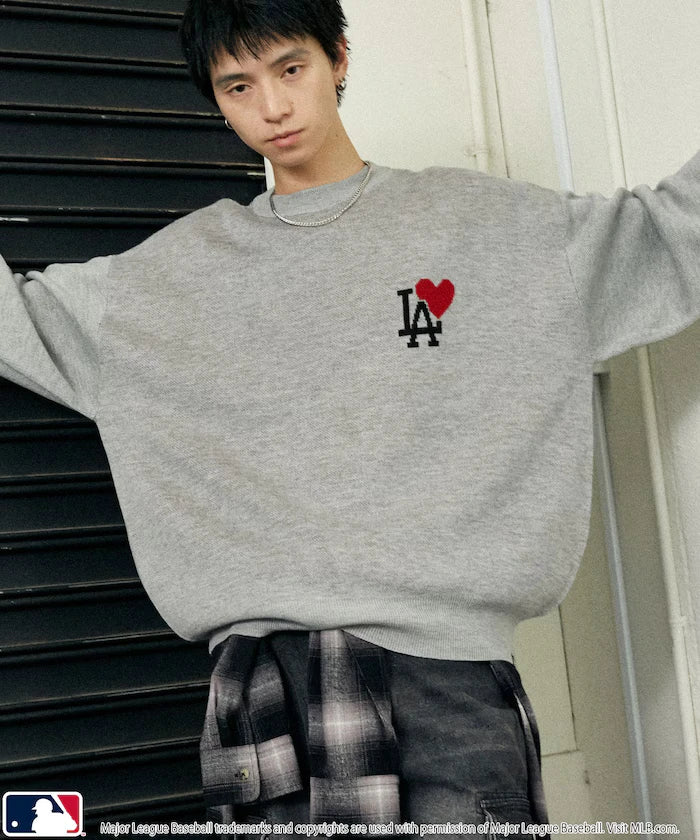 Custom HEART LOGO KNIT